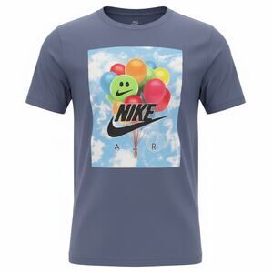 The Nike Tee Kids Size L 6/7 Balloons Happy Face Unisex